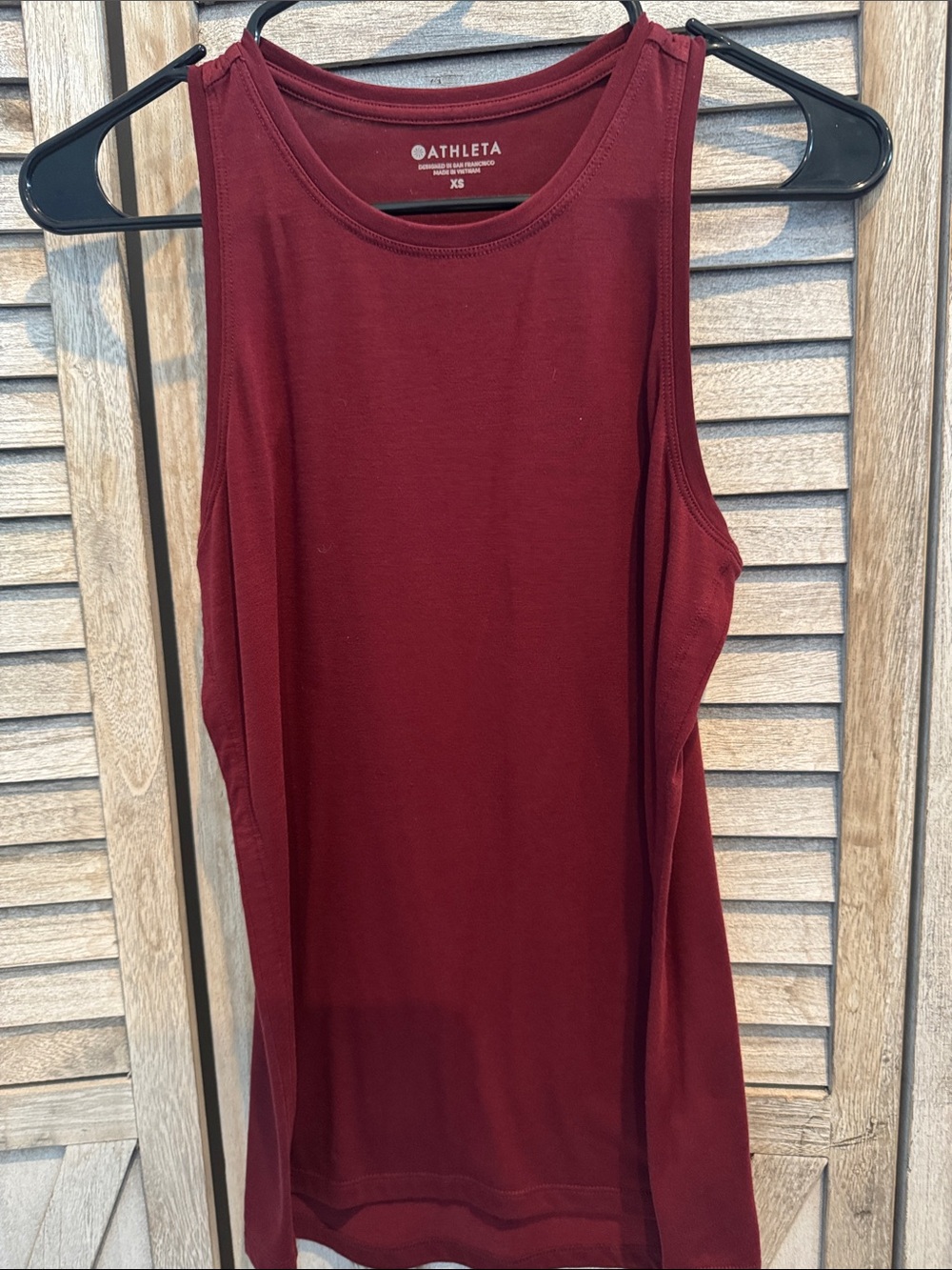 Athleta Women's Tank Top - Deep Burgundy